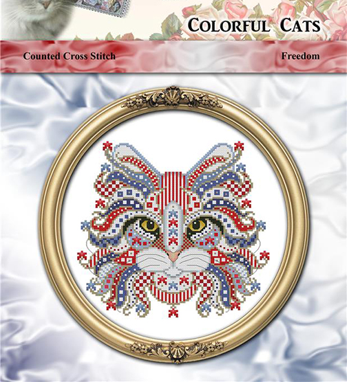 Colorful Cats Freedom