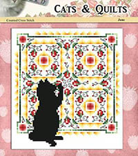 Cat and Quilts June