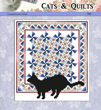 Cats and Quilts July