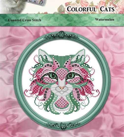 Colorful Cats Watermelon