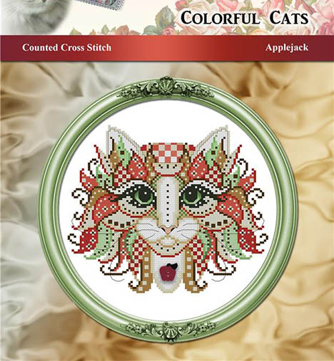 Colorful Cats Applejack