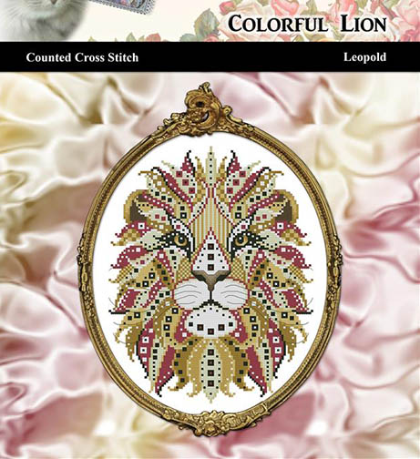 Colorful Lion Leopold