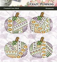 Crazy Pumpkins Ornaments