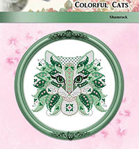 Colorful Cats - Shamrock