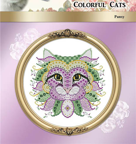 Colorful Cats - Pansy