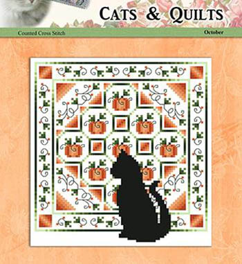 Cat and Quilts October