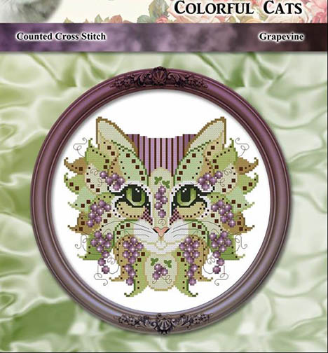 Colorful Cats Grapevine