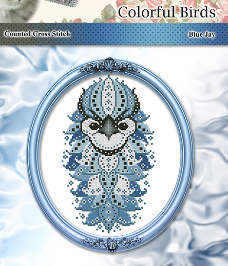 Colorful Birds - Blue Jay