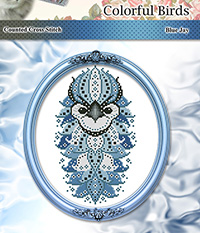 Colorful Birds - Blue Jay