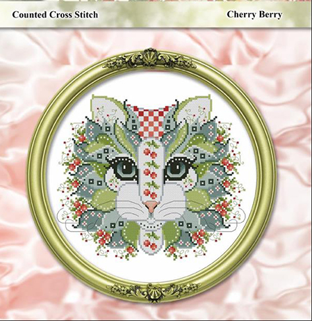Colorful Cats - Cherry Berry