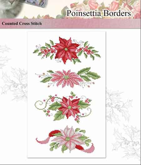 Poinsettia Borders