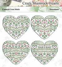 Crazy Shamrock Hearts