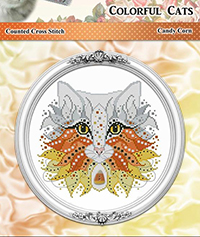 Colorful Cats Candy Corn