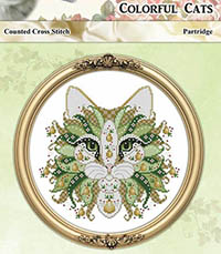Colorful Cats Partridge