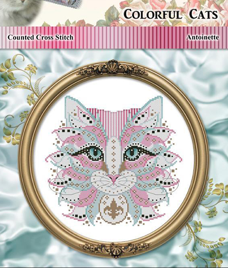 Colorful Cats Antoinette
