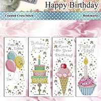Happy Birthday Bookmarks