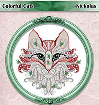 Colorful Cats Nickolas