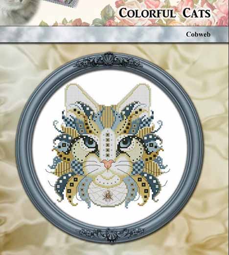 Colorful Cats Cobweb