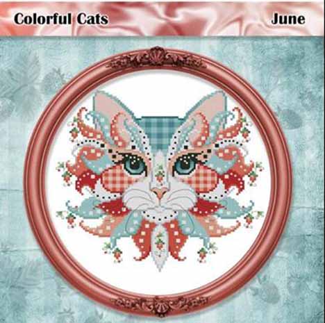Colorful Cats June