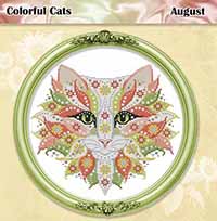 Colorful Cats August