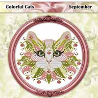 Colorful Cats September