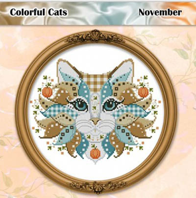 Colorful Cats November