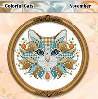 Colorful Cats November