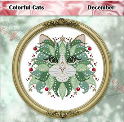 Colorful Cats December