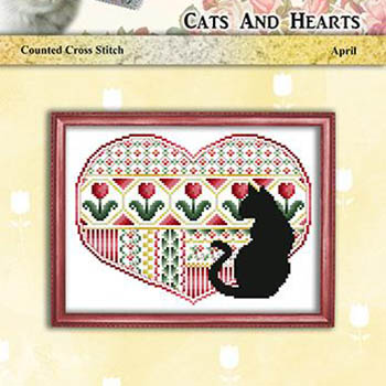 Cats and Hearts - April