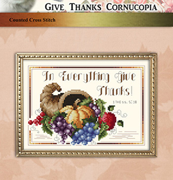Give Thanks Cornucopia