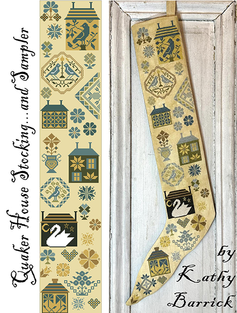 Quaker House Stocking & Sampler