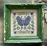 P. K.'s Moth - XStitch The Rainbow series