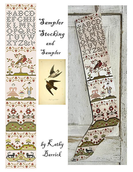 Sampler Stocking & Sampler