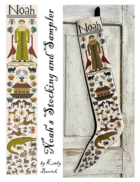 Noah's Stocking & Sampler