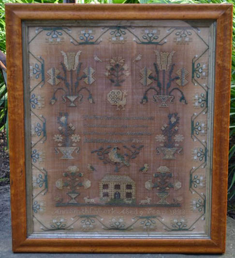 Ann Smith - A Quaker Reproduction Sampler