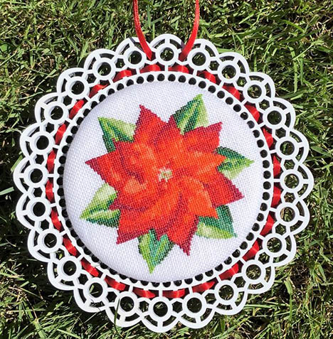 Poinsettia 101 Ornament
