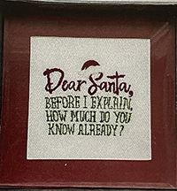Dear Santa
