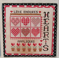 Appliqued Hearts