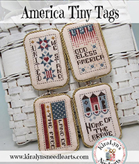 America Tiny Tags