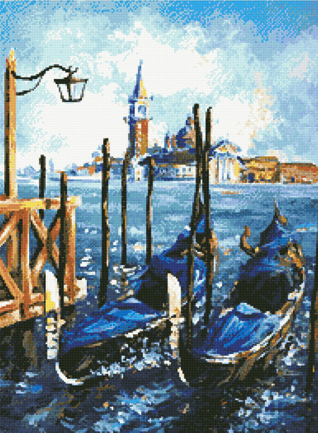 Gondolas in Venice