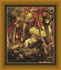 October Forest Landscape