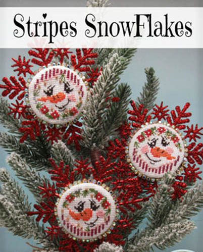 Stripes Snowflakes
