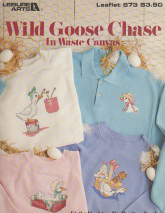 Wild Goose Chase in Waste Canvas