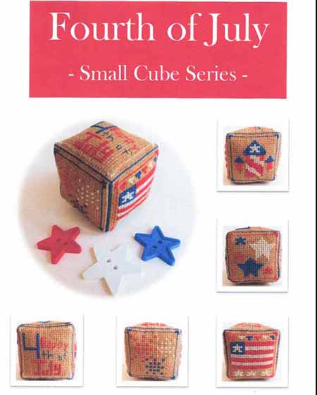 Small Cube Series - Fourth of July
