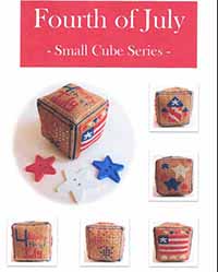 Small Cube Series - Fourth of July