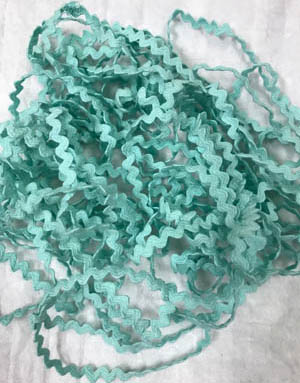 Sea Glass Rick Rack 7/32 in. From Lady Dot Creations