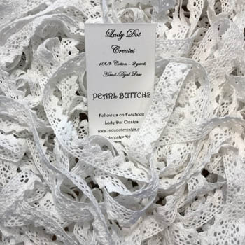 Peart Buttons Lace from Lady Dot Creates