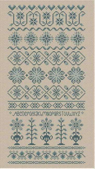 Little Dove's Sampler - Blue