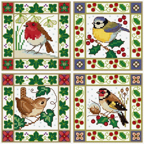 Christmas Bird Cards