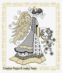 Blackwork Angel